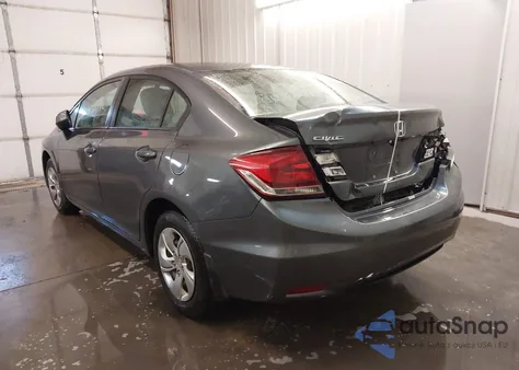 2013 Honda Civic Lx из США, поврежденный, VIN 19XFB2F50DE020104